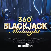 Blackjack Spiel bei VipLuck in der Nacht
